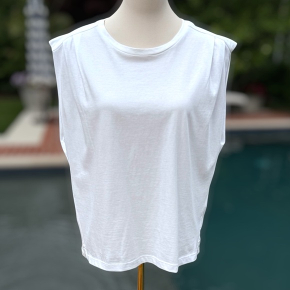 rag bone Tops Rag Bone Womens White Mica Top Poshmark